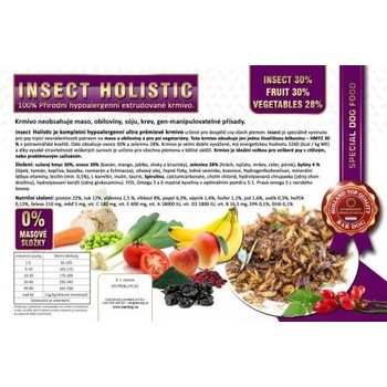 Bardog Hypoalergenné grain free Insect Holistic 4 kg