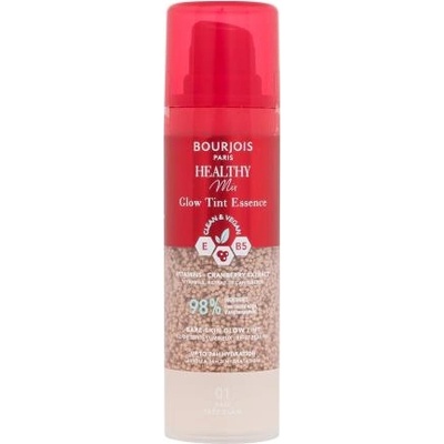 BOURJOIS Paris Healthy Mix Clean & Vegan Glow Tint Essence хидратираща и тонираща есенция 30 ml нюанс 01 Fair