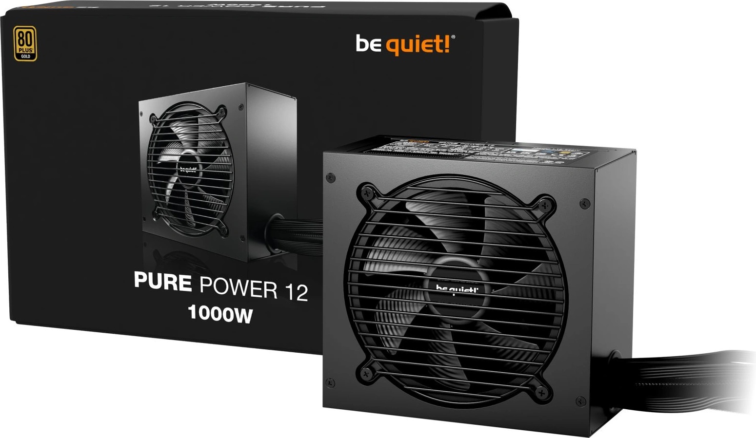 be quiet! 1000W 80 PLUS Gold Pure Power 12 (BP005EU)