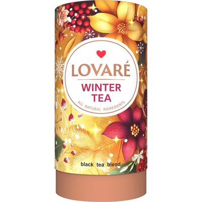 LOVARÉ Winter tea 2025 sypaný černý čaj 80 g