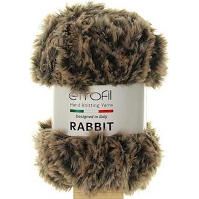 Etrofil Rabbit šedá, káva melír 70714