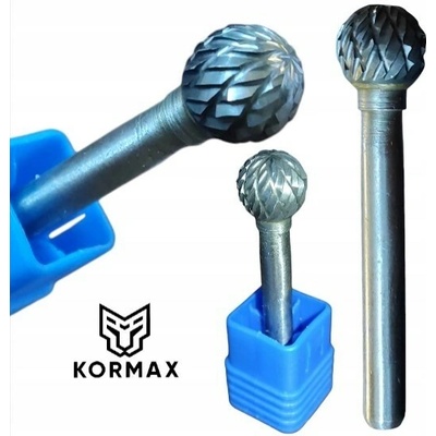Fréza 8mm rotačný pilník guľový 8x7,2x57x6mm z karbidu KUD Kormax