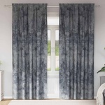 Pure Line Home Кадифени завеси в цвят сив с комбиниран перделък, 2 бр. , 140 x 225 см - zalegloto - 57,89 лв