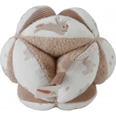 Little Dutch Hrkálka textilná loptička Baby Bunny