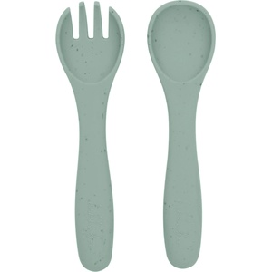 Kikkaboo Сет вилица и лъжица Platinum Silicone Sage