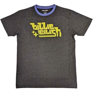 Billie Eilish Neon Green Logo Charcoal Grey L Риза (BILLIETS47MC03)