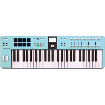 Arturia KeyLab Essential 49 mk3 Миди клавиатура Aquamarine (KEYLAB-ESSENTIAL-49WH-MK3-AQUA)