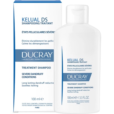 Ducray Kelual DS Третиращ противопърхотен шампоан, 100 ml