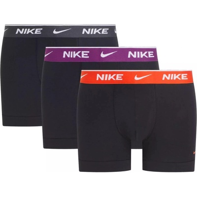 Nike Боксерки Nike Cotton Trunk Boxershort 3er Pack Черен Velikost M