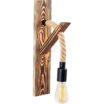 ASIR GROUP Настенно осветително тяло EREBOS 1xE27/40W/230V кафяво (AS2696)