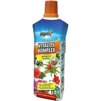 Výživa AGRO VITALITY KOMPLEX na pokojové rostliny 500ml