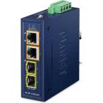 PLANET IP30 Compact size 2-Port IGTP-2205AT мрежов медиен конвертор Син (IGTP-2205AT)