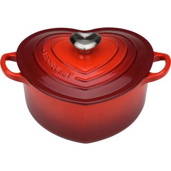 Le Creuset Тава за печене Tradition Collection сърце 20 см черешова (21401200602455)