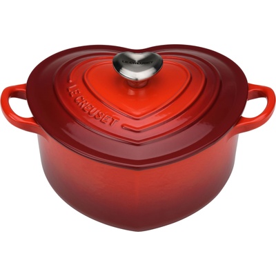 Le Creuset Тава за печене Tradition Collection сърце 20 см черешова (21401200602455)
