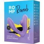 ROMP Reverb - вибратор за G-точка и клитор - 2в1, лилав