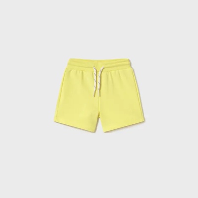 Mayoral Къси панталони мек плат basic в жълт цвят за мини момче Майорал