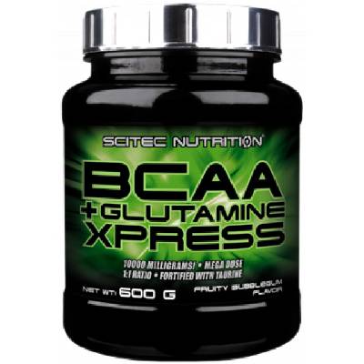 Scitec Nutrition BCAA + Glutamine Xpress 600 g, ovocná žuvačka