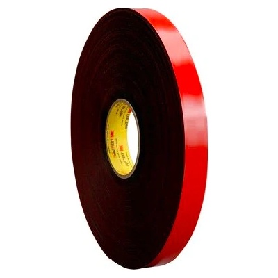 3M 4655 VHB obojstranná silne lepiaca akrylová páska 1,5 mm x 12 mm x 33 m tmavosivá