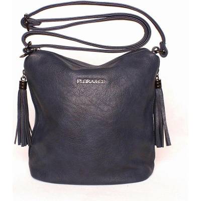 Flora & Co malá /středně velká tmavěcrossbody kabelka H5623 modrá