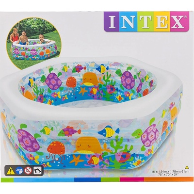 Intex 56493 oceán 193 x 180 x 64 cm – Zboží Dáma