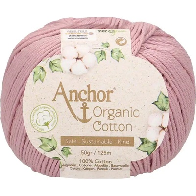 Anchor Organic Cotton 423 Pudrová