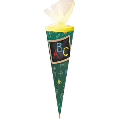 Školní kornout Písmena 50 cm – Zboží Dáma