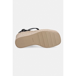 Calvin Klein сандали със скосена платформа WEDGE ESPAD 70 WEBBING LTH (HW0HW02901) - answear - 131,02 лв