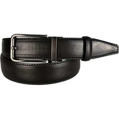 Penny Belts Kožený opasek 35-051-Z1-60 černý