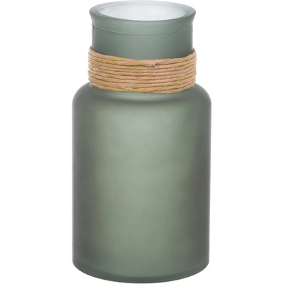 Bizzotto ДЕКОРАТИВНА ВАЗА rotang 28cm ЗЕЛЕНА (0202806)