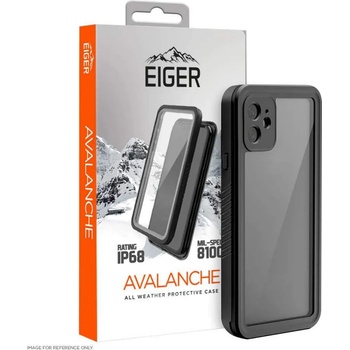 Eiger Avalanche Case - ударо и водоустойчив кейс за iPhone 12 (черен)