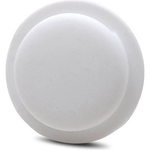 Loco Силиконов кейс със залепващо се фолио за Apple AirTag - Loco Dot Silicone AirTag Sticker Case (бял) (LOC011WHT)