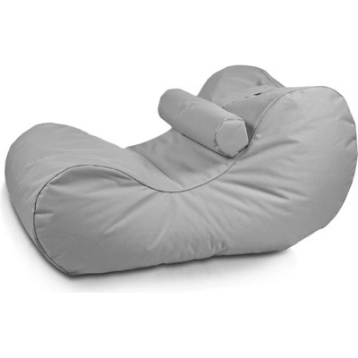 TiaHome sedací vak Lehátko XL polyester tmavě hnědá