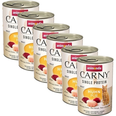 Animonda Carny Adult Single Protein - Чисто пиле 6 x 400 г