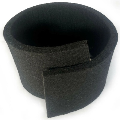 Technický filc 20 mm barva Černá, šířka 100 cm