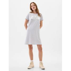 GAP Рокля с металическо лого GAP GAP | Siv | ЖЕНИ | XS
