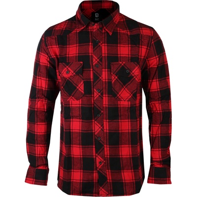 BRANDIT мъжка риза BRANDIT - Check - 4002-червено/черно каре