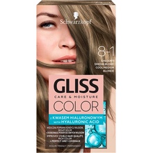 Schwarzkopf Gliss Color barva na vlasy Chladná Střední Blond 8-1