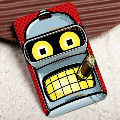 Šňůrka na krk 26193 s cedulkou na ID karty Futurama