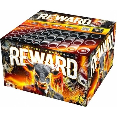 Kompaktní ohňostroj Reward 77 ran multikalibr