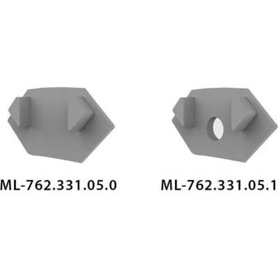 ML-761.331.05.3 Hliníkový profil pro obklady a dlažbu DF 61x25 mm včetně mléčného difuzoru 3 m