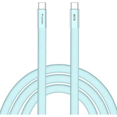 Verbatim 30273 USB-C SoftTouch USB C samec - USB C samec 60W 1,2m modrý