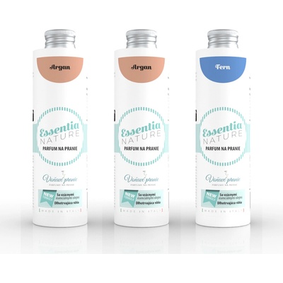 Essentia sada Parfém na praní 2 x Argan + 1 x Fern 3 x 250 ml