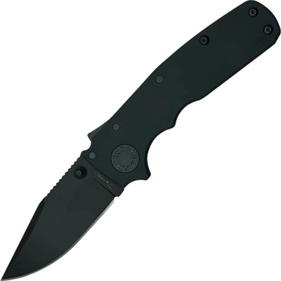 Shark-Cub 20CV Stealth Clip Point Alum DLC Black