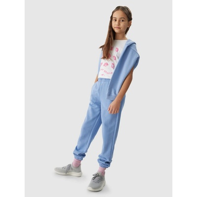 4F dievčenské nohavice TTROF600 Modrá