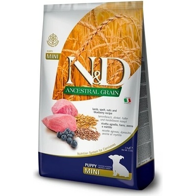N&D Grain Free Pumpkin Puppy mini lamb & blueberry 3 x 7 kg