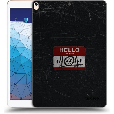 Picasee silikónový prehľadný obal pre Apple iPad Air 10.5" 2019 3.gen HELLO 404