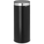Brabantia Кош за смет Brabantia Touch Bin New 30L, Matt Black, FPP капак (650009)