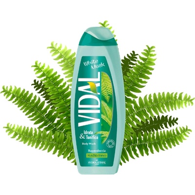 Vidal White musk sprchový gél 500 ml