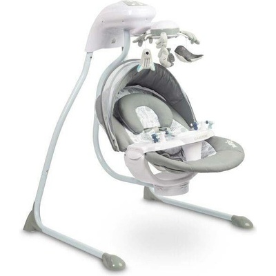 Caretero Elektrická hojdačka Raffi Graphite