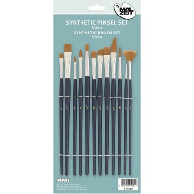 AMI Sada 12 ks syntetické štetce 574939